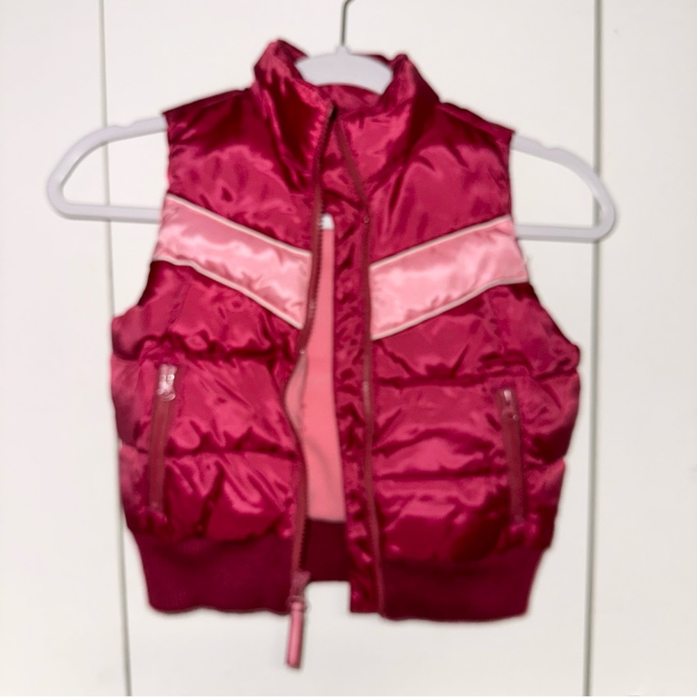 Girls | XS Puffer Vest Jacket Old Navy - Hot Pink Extra Small